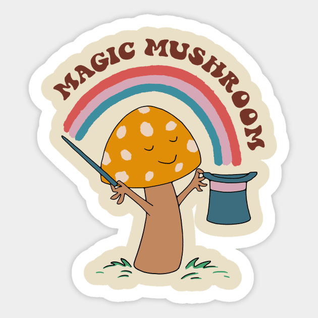 Magic Mushroom Sticker by khairulanam87